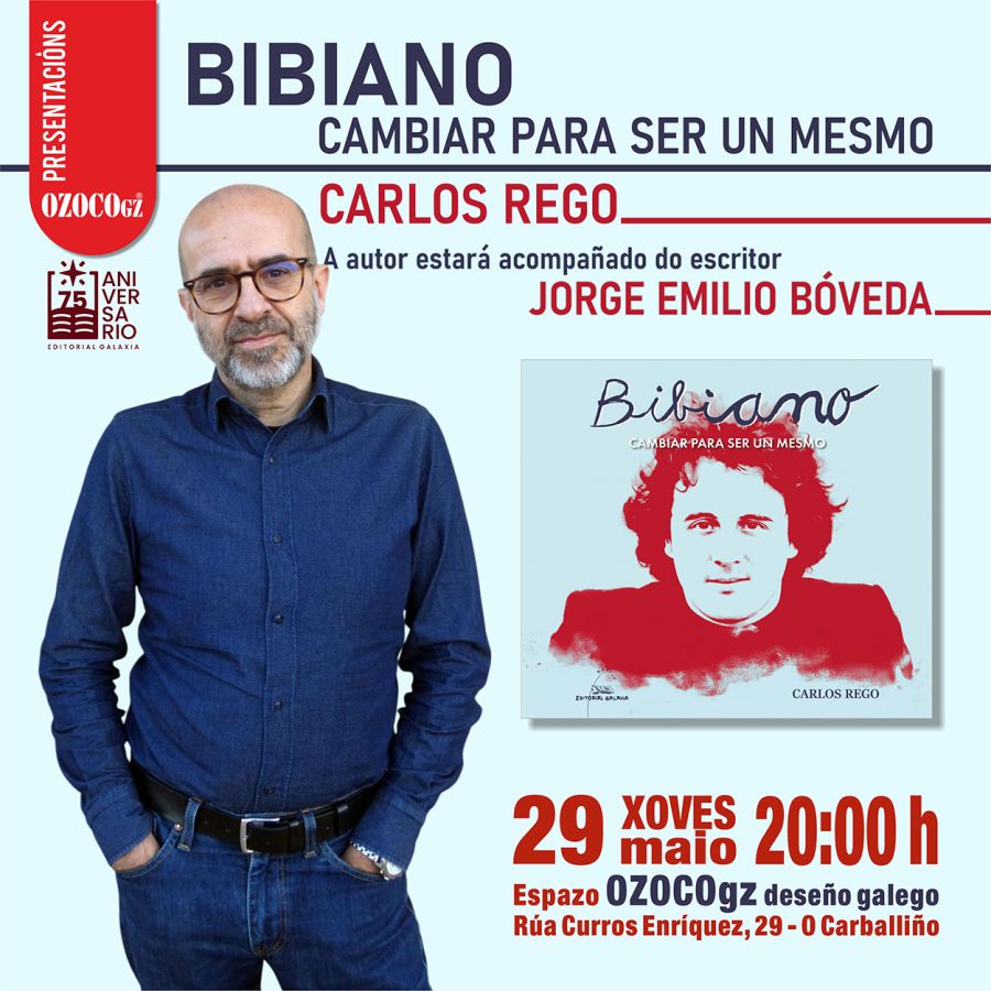 Presentación de 'BIBIANO. Cambiar para ser un mesmo'