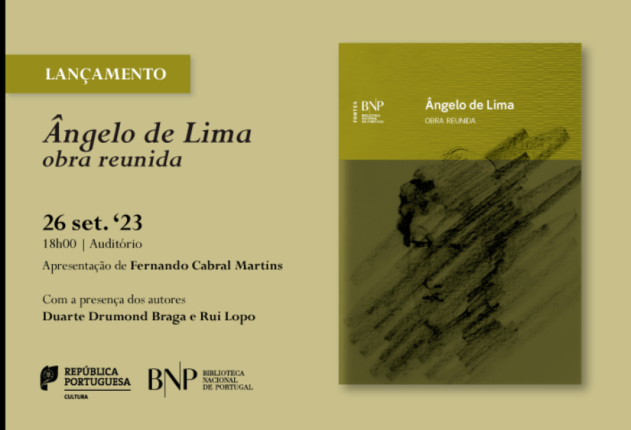 LANÇAMENTO Ângelo de Lima. Obra reunida