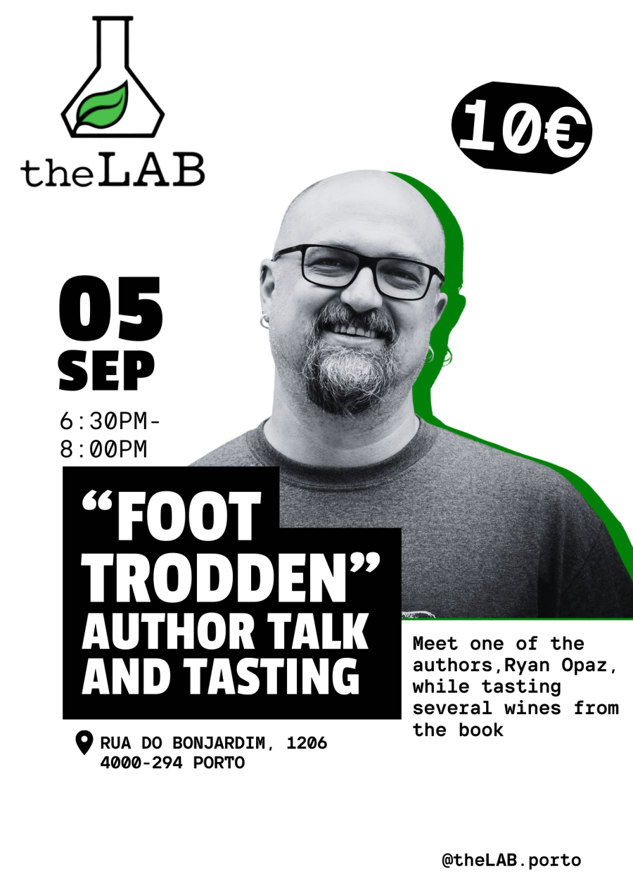 'Foot Trodden' Author Talk & Tasting