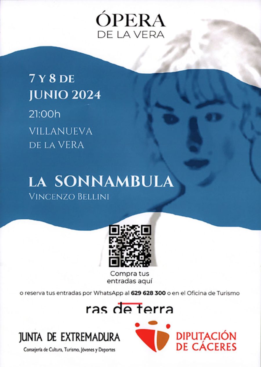 Concierto | ÓPERA LA SONNAMBULA (Festival de Ópera de la Vera 2024)