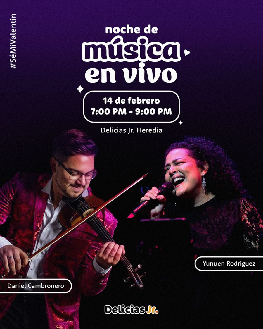 Música en Vivo, día de San Valentín (cantante y violinista)
