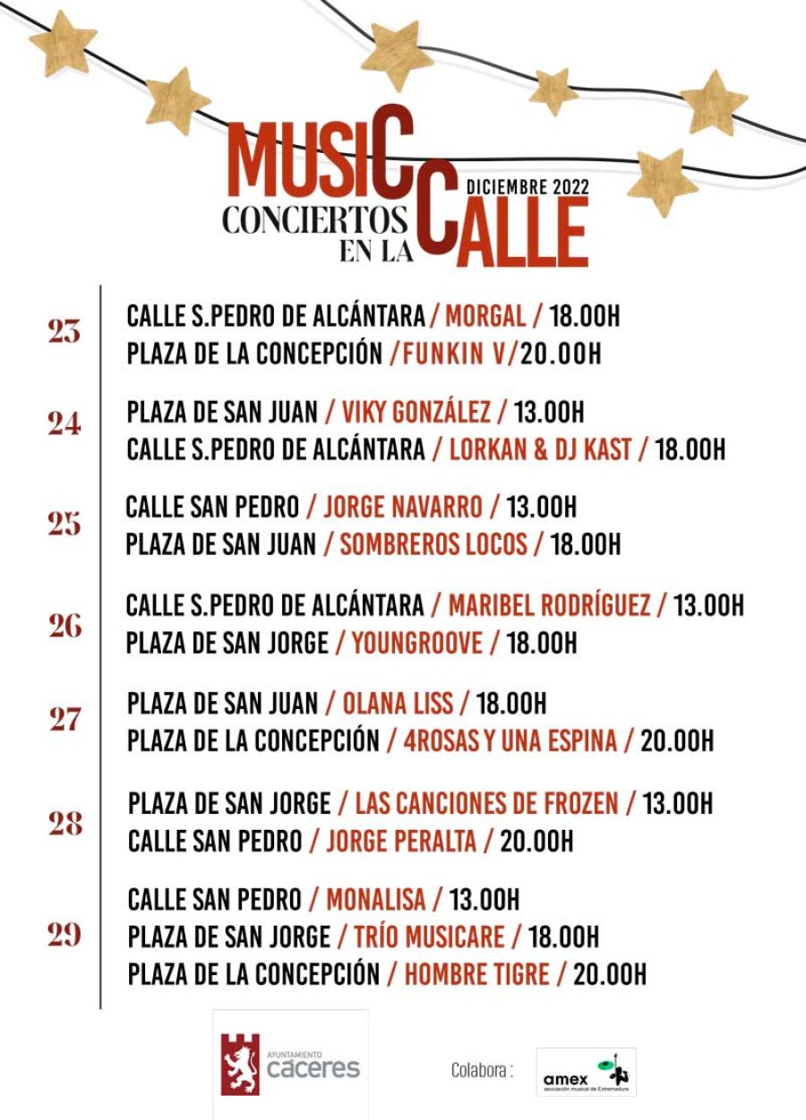 MUSICCALLE | Conciertos en la Calle 2022