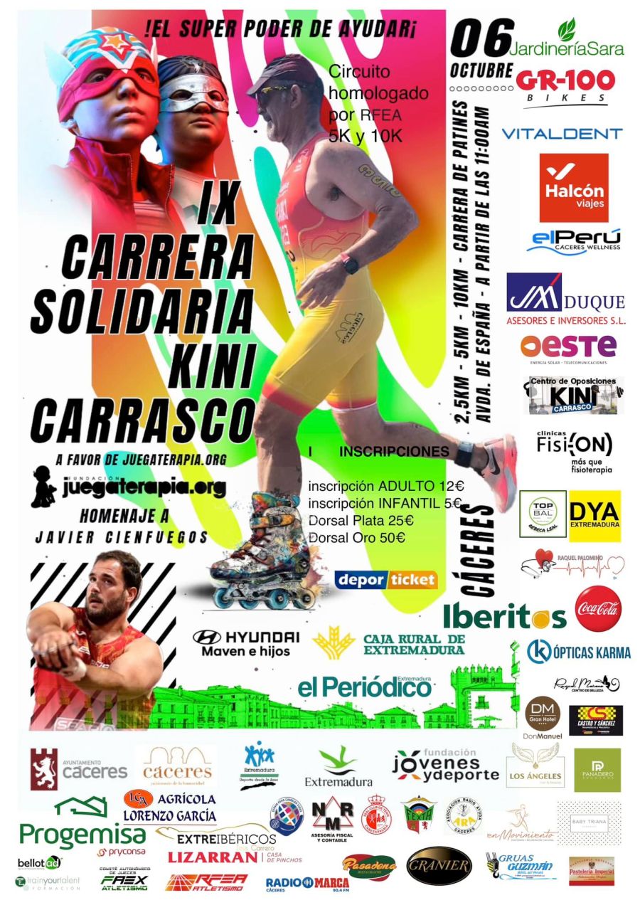 Carrera Solidaria Kini Carrasco