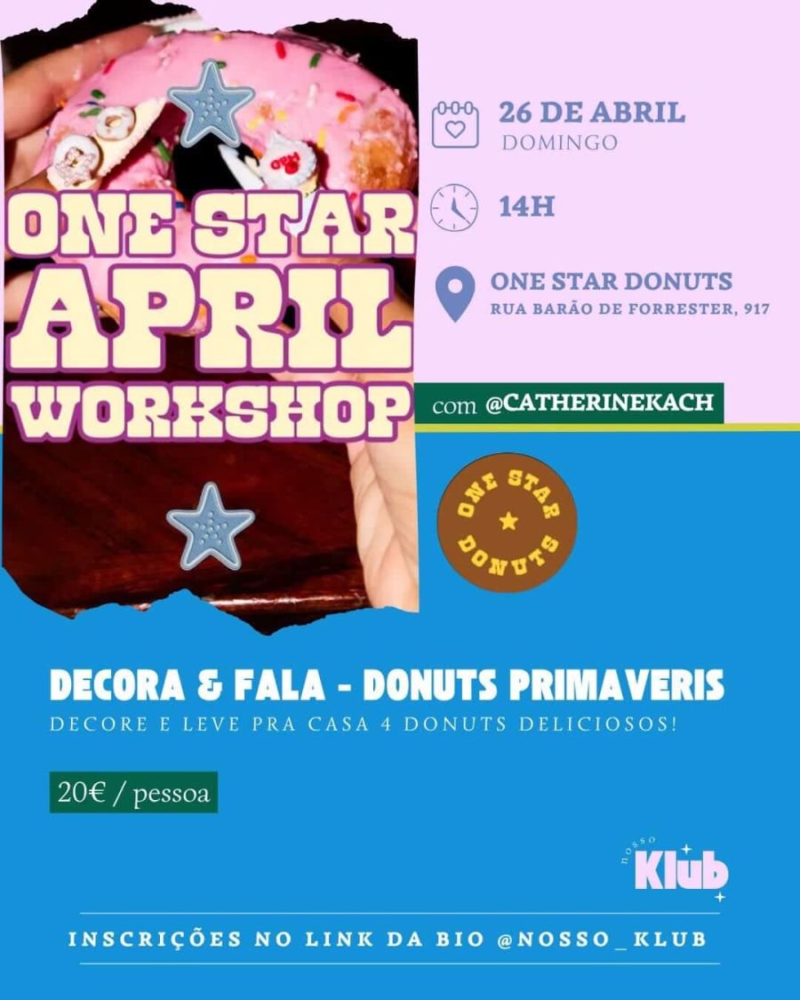 NOSSO KLUB - DONUT WORKSHOP