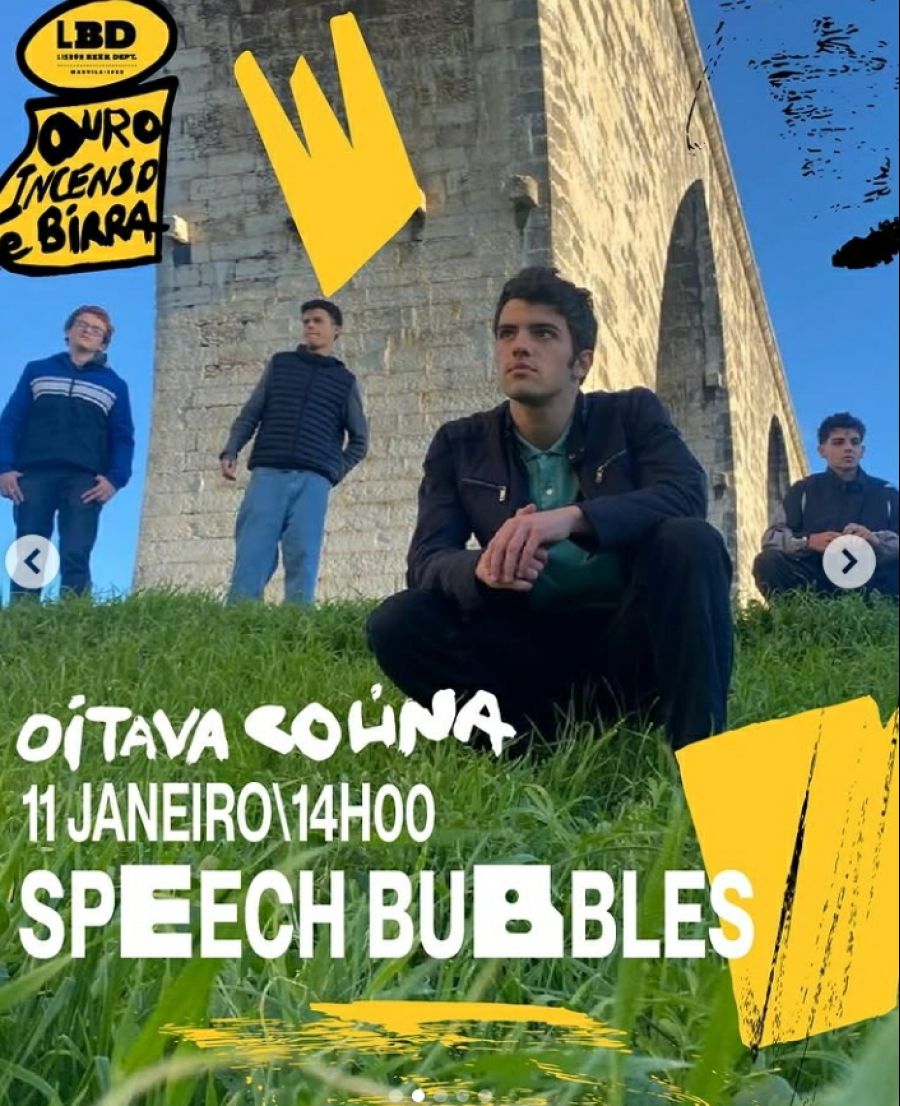 Speech Bubbles - Concerto no espaço Oitava Colina