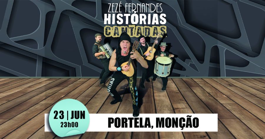 Zezé Fernandes em Portela, com a tour 'Histórias cantadas'