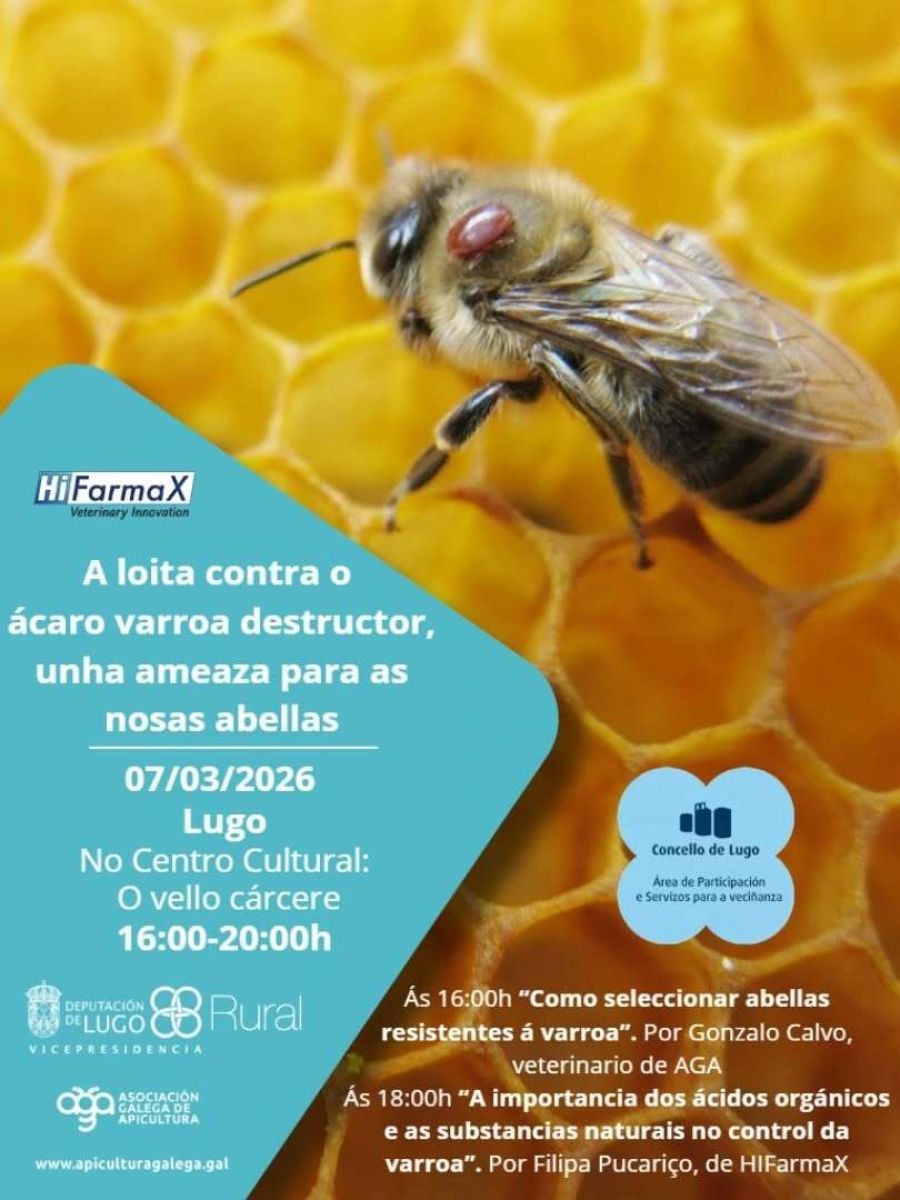Charla 'A loita contra o ácaro varroa...'