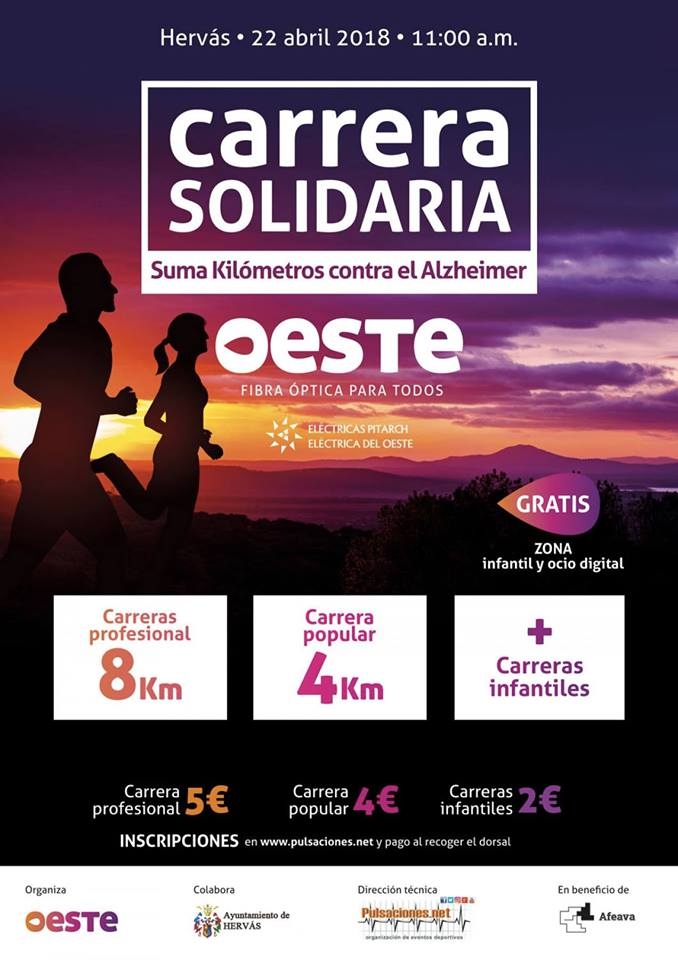 CARRERA SOLIDARIA 'Suma Kilómetros contra el Alzheimer'