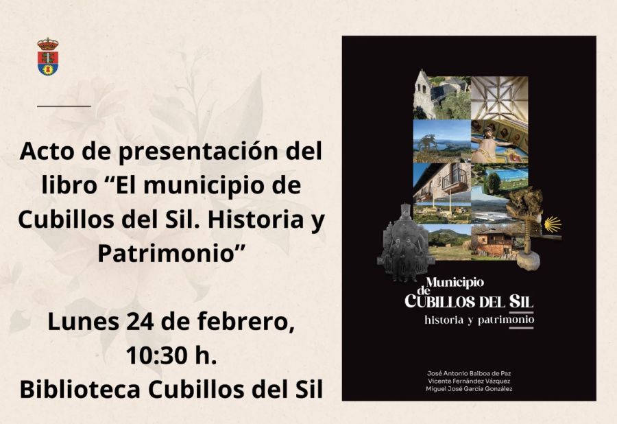 Presentación libro
																					@ Cubillos del Sil