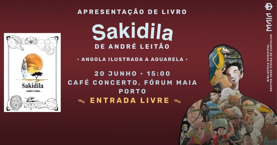 Apresentação do livro «Sakidila» | André Leitão