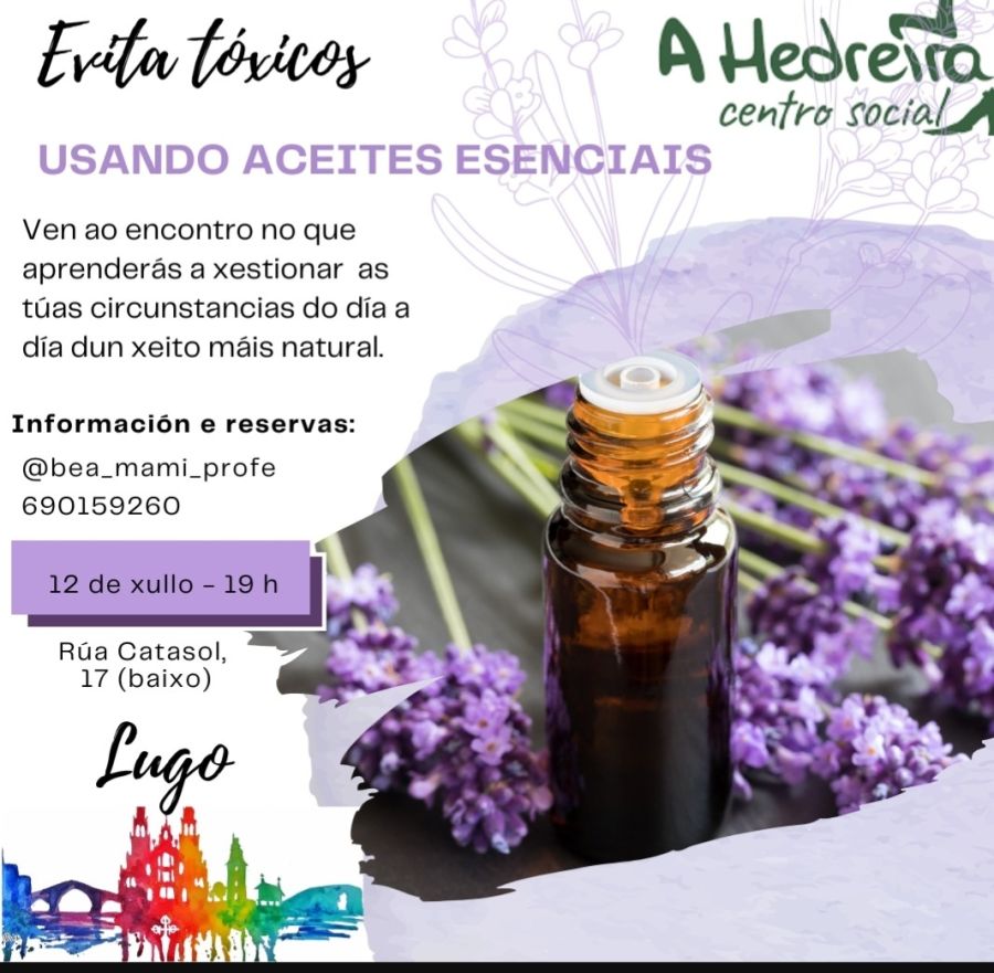 Taller de uso de aceite esenciais