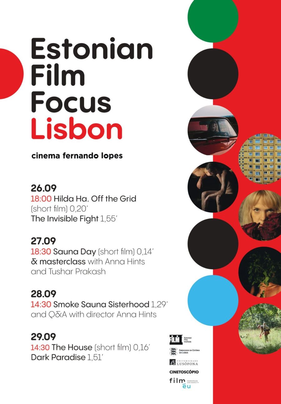 ESTONIAN FILM FOCUS LISBON irá decorrer entre 26 e 29 de setembro no Cinema Fernando Lopes