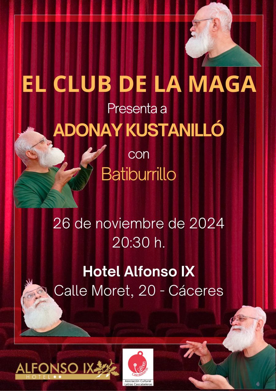 El club de la Maga con Adonay Kustanilló