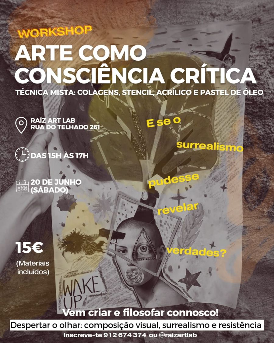 Workshop Arte como consciência crítica 