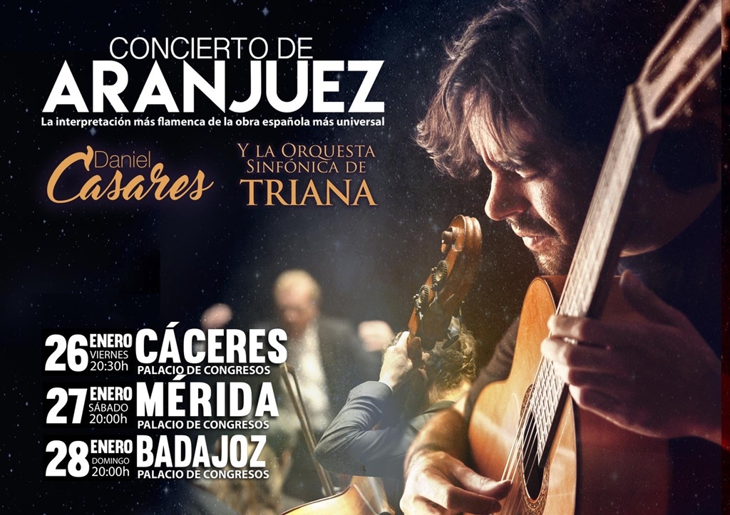 Concierto de Aranjuez. Daniel Casares y la Orquesta sinfónica de Triana