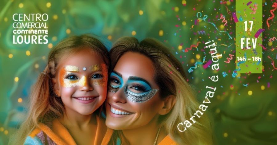 Fotografias e pinturas faciais marcam São Valentim e Carnaval no CCC Loures