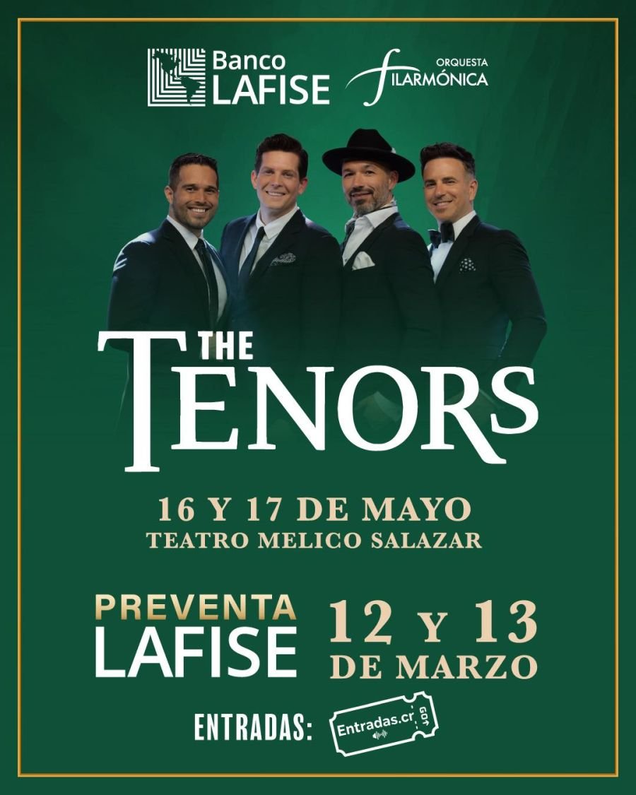 “The Tenors” en Concierto