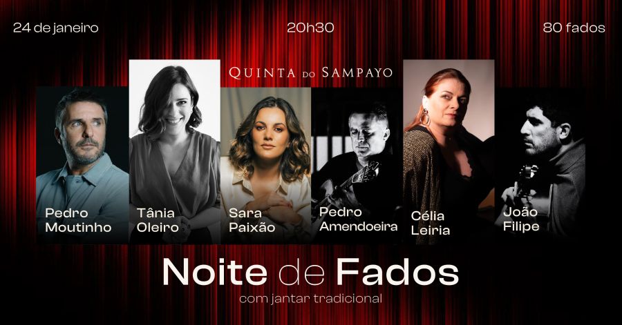 Noite de Fados na Quinta do Sampayo