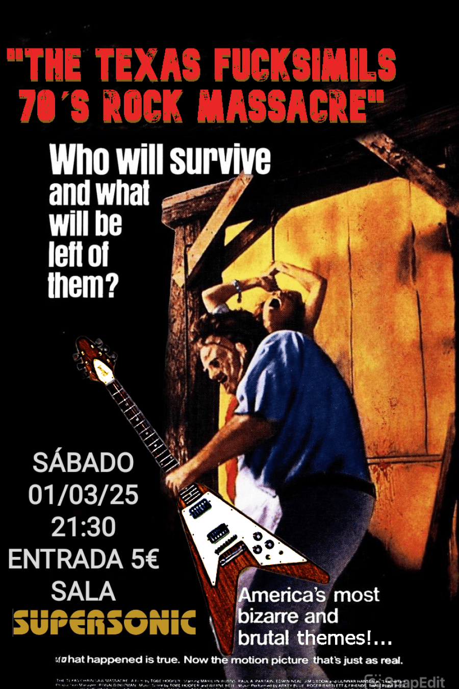 concierto rock 70 fucksimils