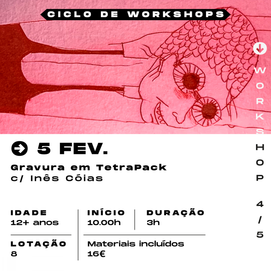 Workshop - Gravura em Tetrapack