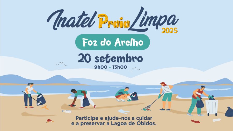 INATEL PRAIA LIMPA 2025 - Voluntários precisam-se!
