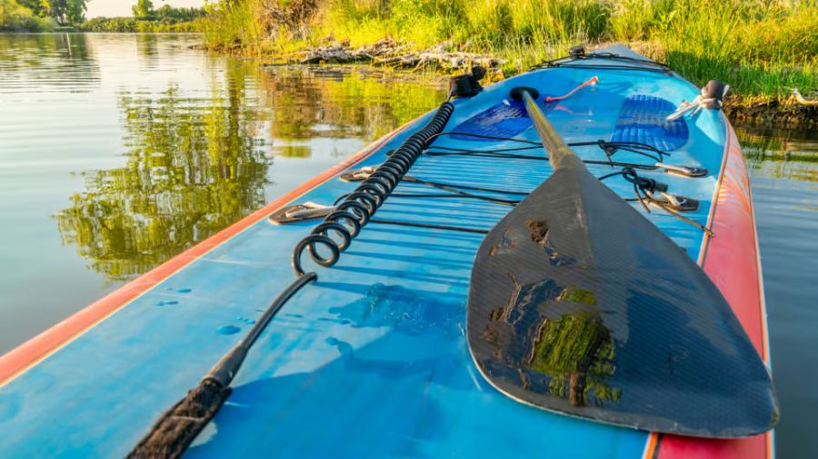 Passeio de Stand-Up Paddle no Rio Vez 