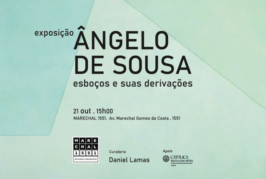 Exposição Ângelo de Sousa - Esboços e suas Derivações