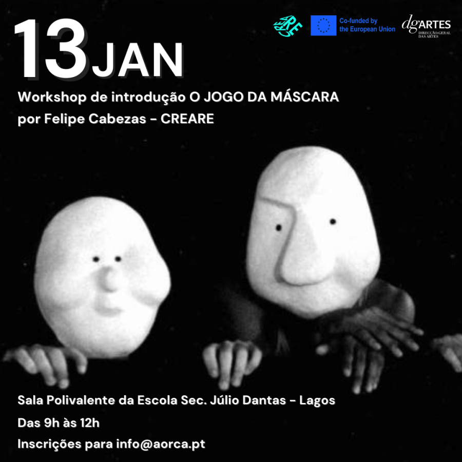 Workshop O JOGO DA MÁSCARA por Felipe Cabezas 