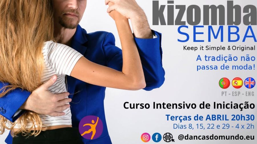 Curso Intensivo Kizomba & Semba | Iniciação