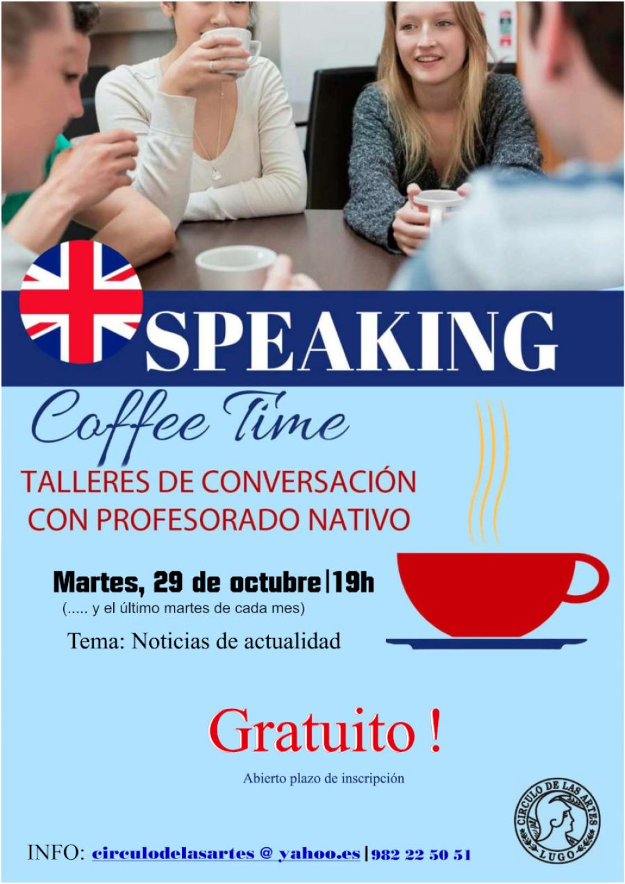 Speak & Coffe en el Círculo