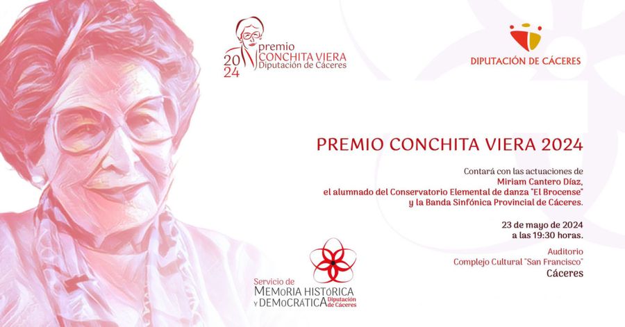 Premio Conchita Viera Diputación de Cáceres 2024