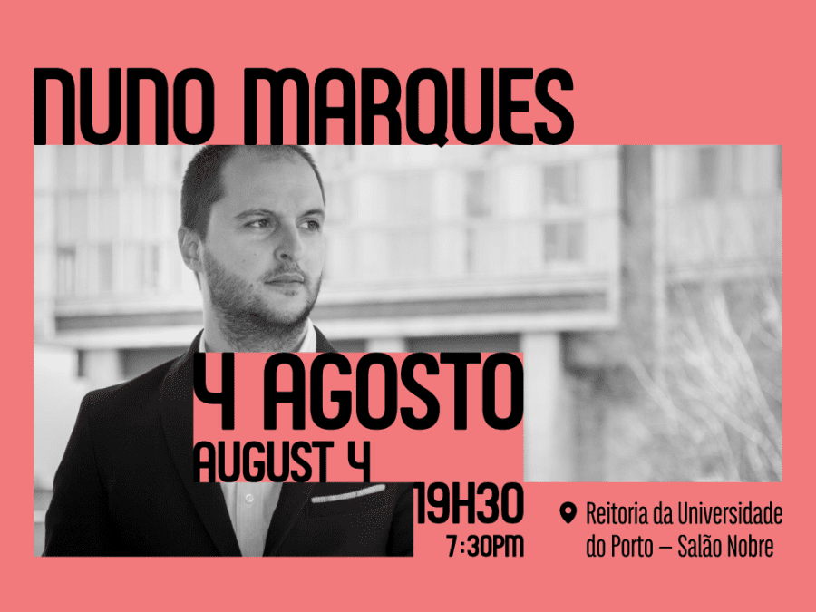 11ª edição PORTO PIANOFEST | NUNO MARQUES | “Penas d’amor: Fados Para piano”
