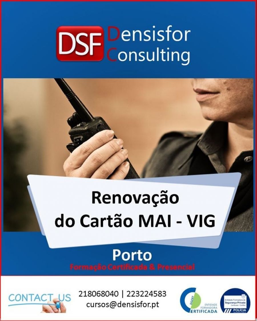 Renovação do Cartão de Vigilante - Porto