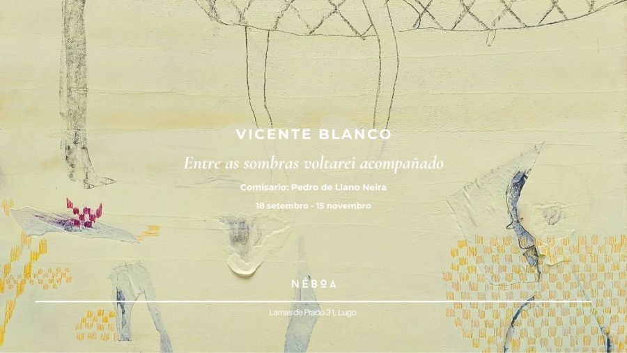 EXPOSICIÓN: 'Entre as sombras voltarei acompañado' de Vicente Blanco comisariado por Pedro de Llano Neira