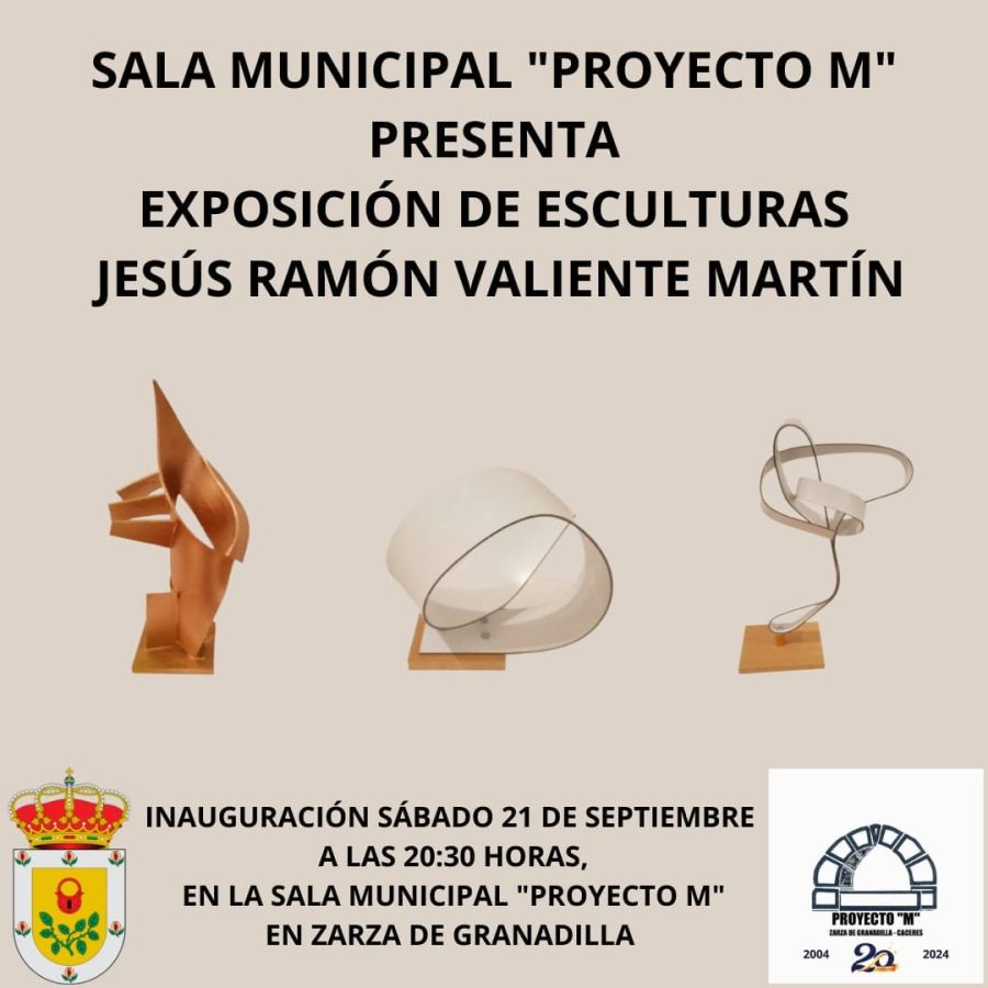 Exposición de esculturas | Jesús Ramón Valiente Martín 