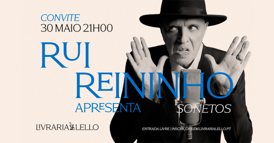 Rui Reininho apresenta 'Soñetos'
