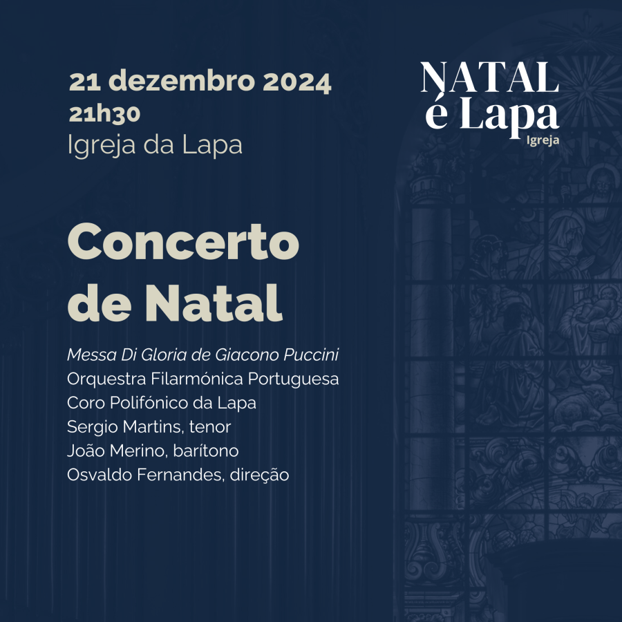 Concerto de Natal Messa Di Gloria de Giacomo Puccini