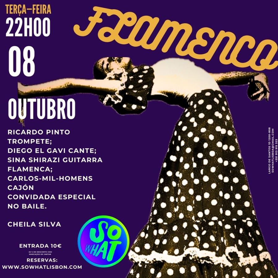 So What Club , apresenta Flamenco com baile