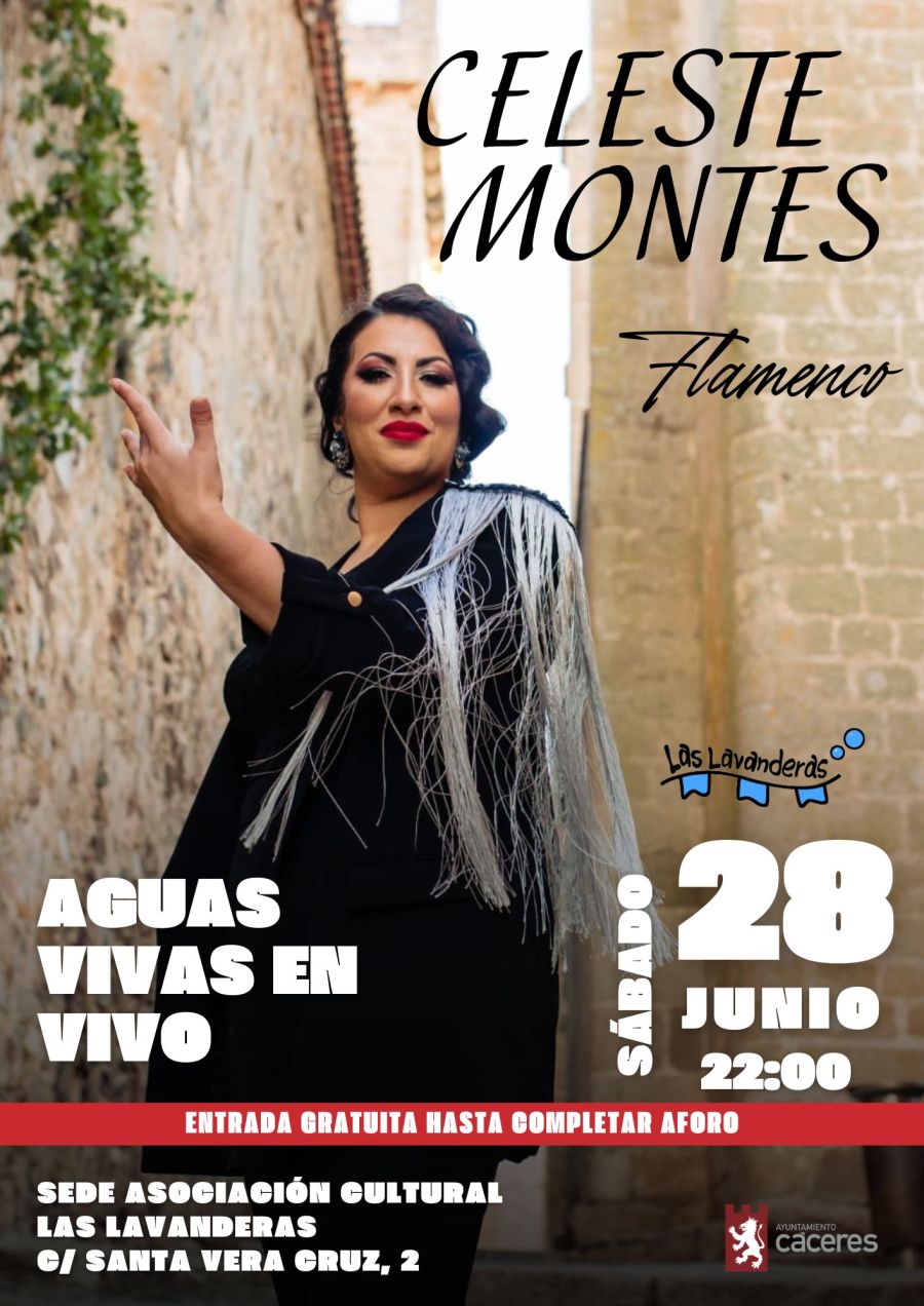 Concierto Celeste Montes, 'Aguas Vivas en vivo'
