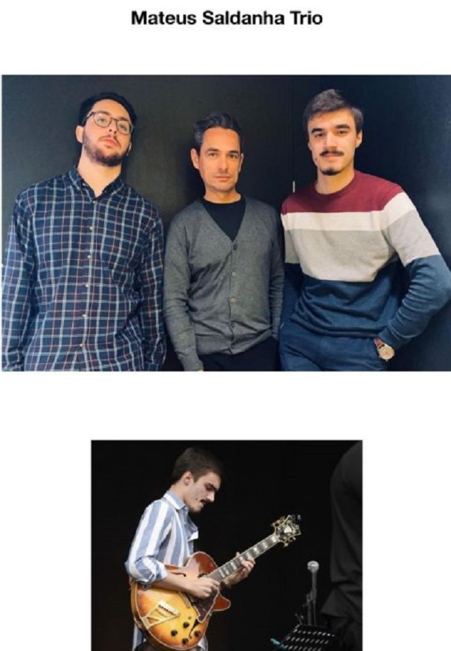 Mateus Saldanha Trio - Nomes inquestionáveis do universo da música Jazz nas Festas de Mortágua