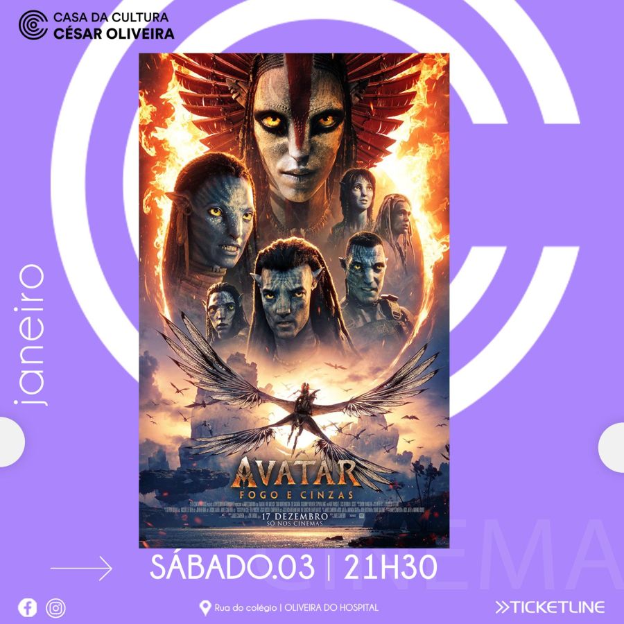 Cinema - Avatar: Fogo e Cinzas