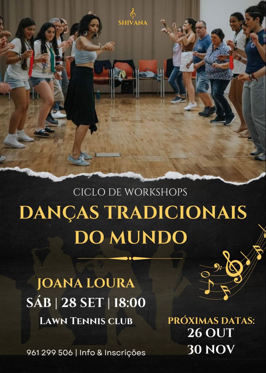 Workshop DANÇAS TRADICIONAIS DO MUNDO