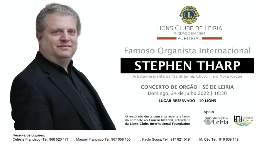 Concerto Orgão Tubos - Stephen Tharp