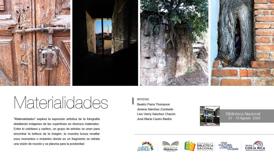 Materialidades. Colectiva de fotografía