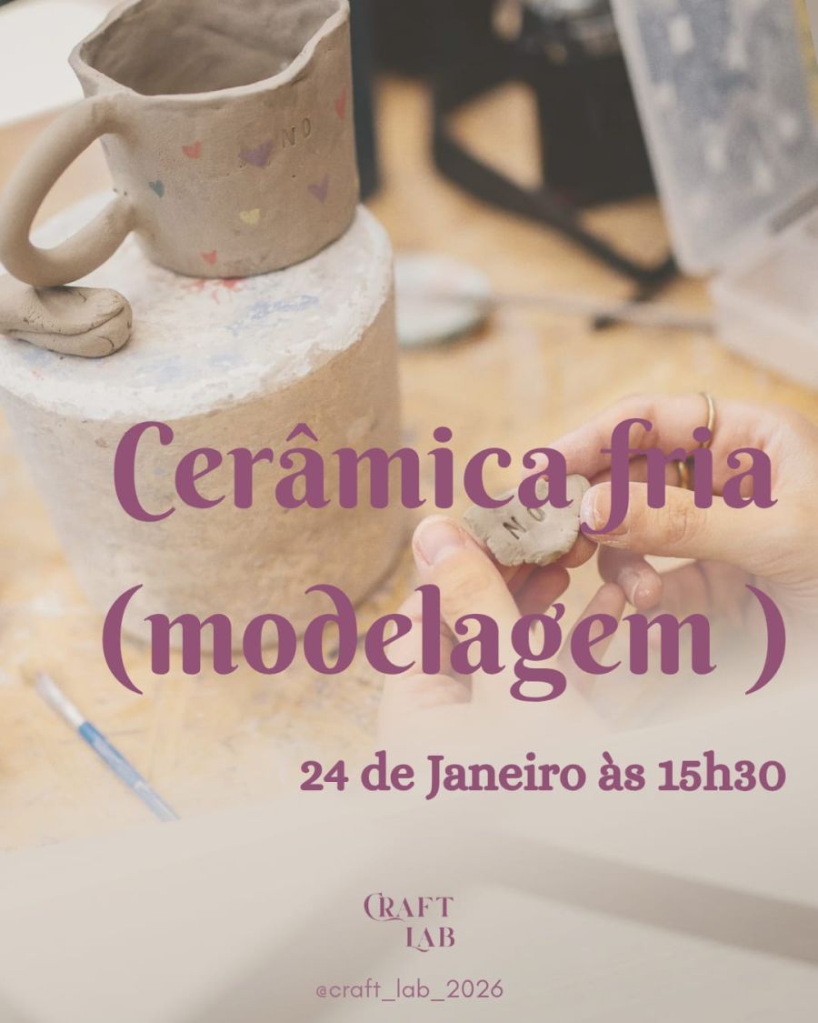 Workshop cerâmica fria