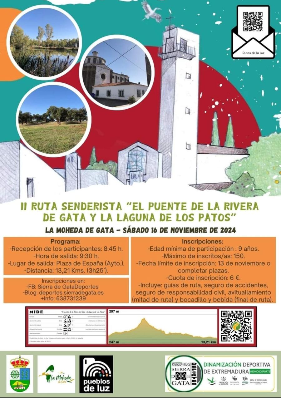 II Ruta Senderista «El Puente de la Rivera de Gata y la Laguna de los Patos»