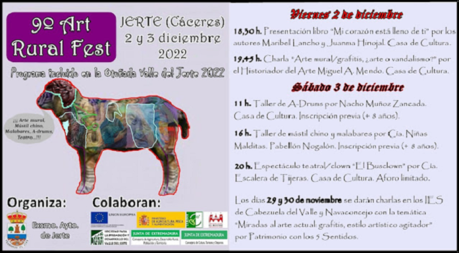 IX Art-Rural-Fest. 2 y 3 de diciembre. |  Jerte (Valle del Jerte)