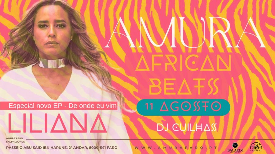 African Beats c/ live act LILIANA ALMEIDA