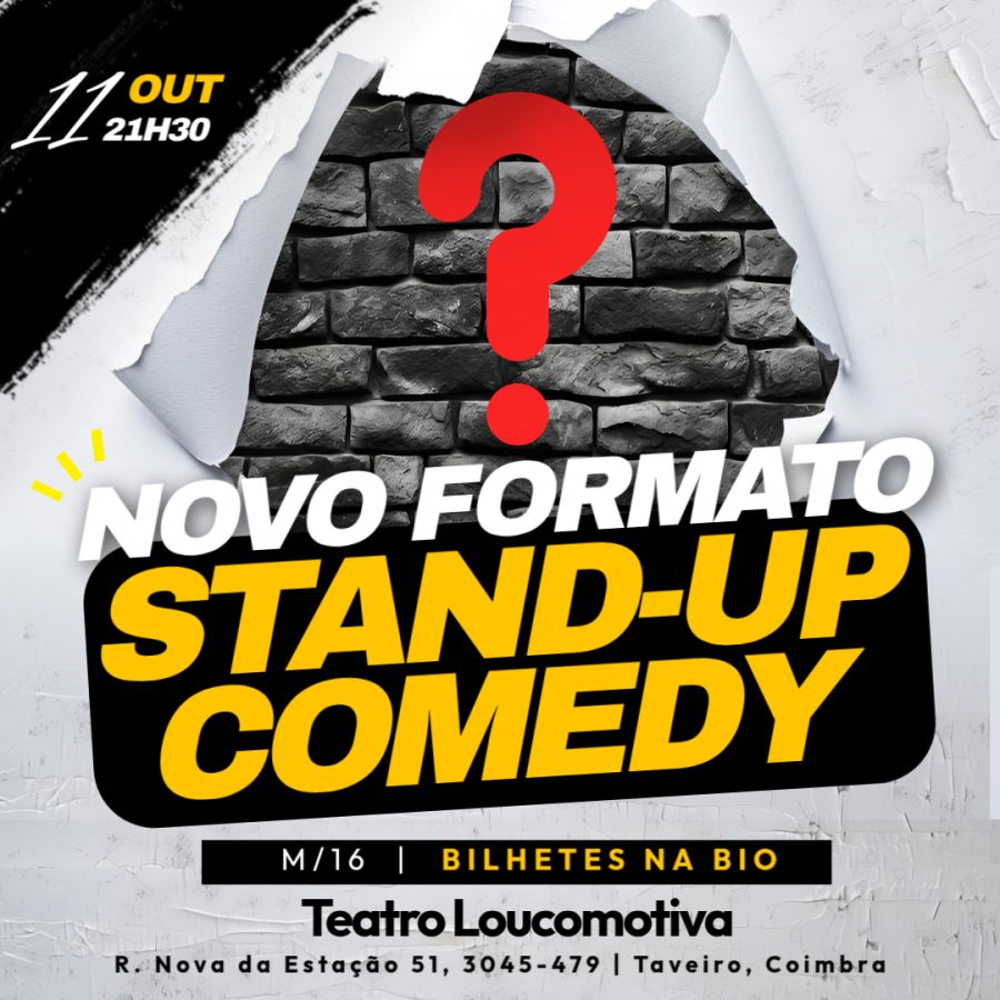Stand-up Comedy: NOVO FORMATO (inédito)