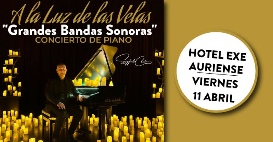Concierto de piano A la luz de las Velas 'Grandes Bandas Sonoras'